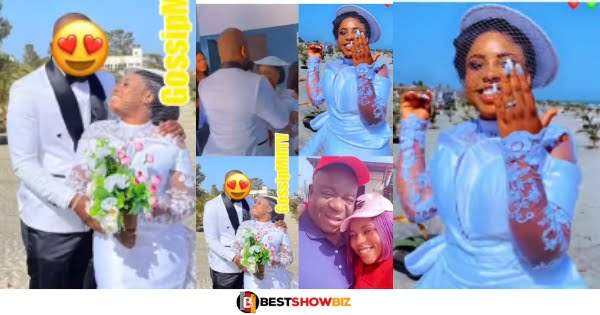 "You are hiding him because he is someone's husband"- Netizens tell Mr. Ibu's daughter after she got married