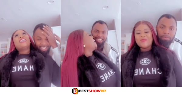 Rev Obofours shows his romantic side as he chops love with his wife in a new video
