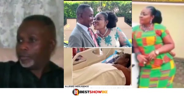 Pastor cries as he narrates how negligence by Ridge Hospital Doctors k!lled his wife and Unborn twins (video)