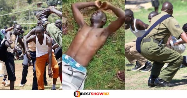 Police recruit d!es while officers mock him instead of giving him first aid – Video