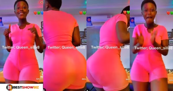 16 years old Queen Silla, following in the steps of Hajia Bintu as she releases a new video showcasing her huge backside