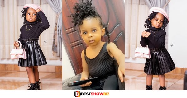 Strongman's daughter warms heart on social media for singing a patriotic song to celebrate Ghana's Independence