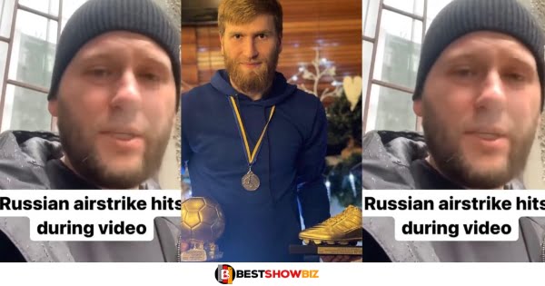 Popular Footballer Dies in Ukraine after a missile hit whiles he was recording a video live on social media