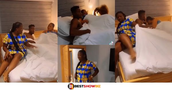 See What this woman did after finding her husband cheating with another lady (video)