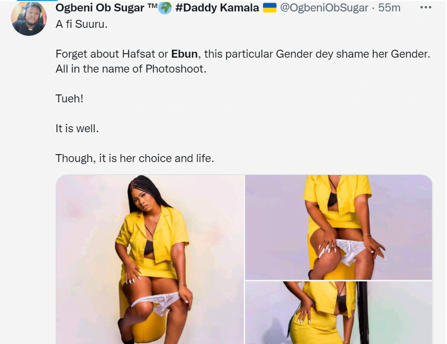 Pretty lady goes viral after releasing her 'panties off' birthday photos (see them)