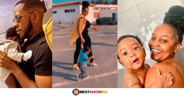 Aaron Adatsi: New Video of YOLO Star’s Son Looking All-Grown-up As He Walks Surfaces
