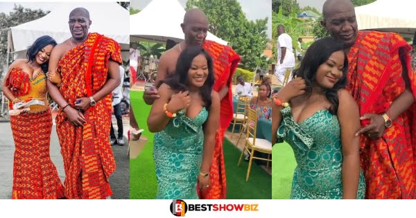 Age Is Just A Number: Video Of Beautiful Bride Grinding Her Old Groom At Their Wedding Stirs Online
