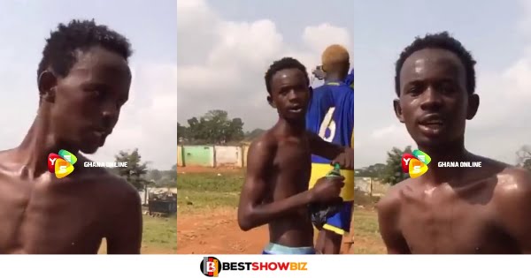 Throwback Video of Black Sherif as a Footballer gets fans talking (watch)