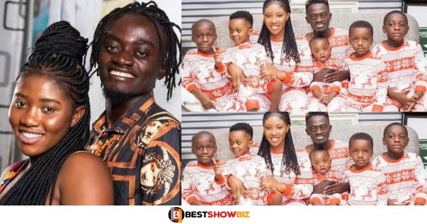 “Do DNA Test”: Reactions After Lil Win Shows His New Wife and 5 Sons in New Photos