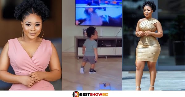 First Video Of Actress Kisa Gbekle's Son Surfaces Online