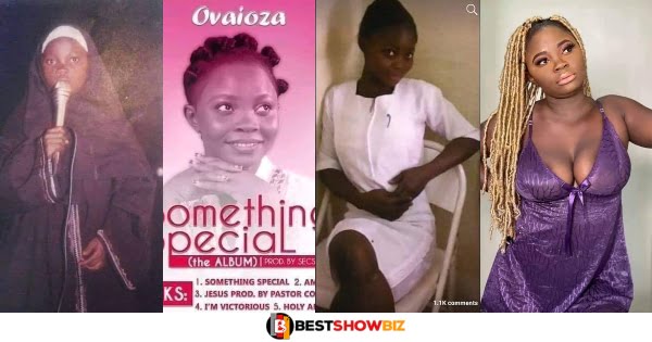 From Being Muslim girl to Christian gospel singer to a Nurse and to a Bad Girl- More Photos of Popular Facebook influencer, Ovaioza before she got arrested