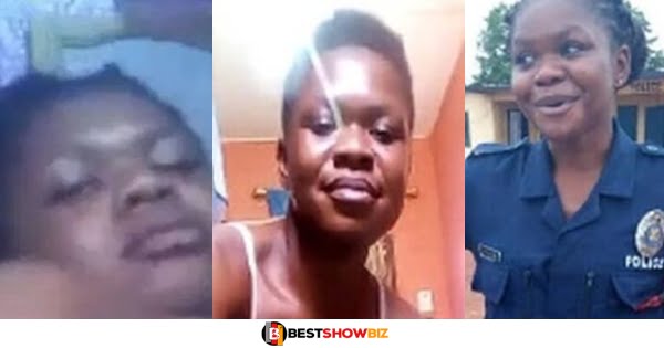 Ghanaian female police officer