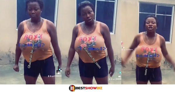 Lady With Big 'Bl3st' Joins Black Sherif's Kwaku The Traveler Challenge In New Video