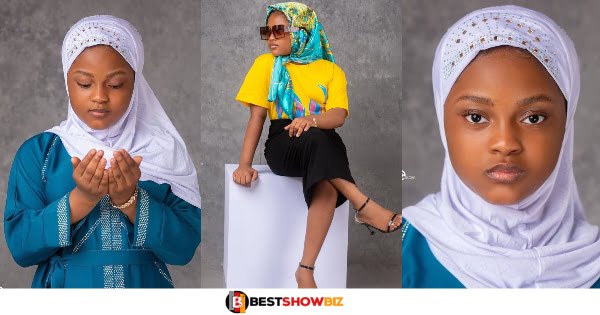 Beautiful photos of Nakeeyat that shows is fast growing to become a fine woman
