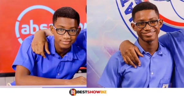 PRESEC boy who was in the NSMQ team gets admission to 14 American universities