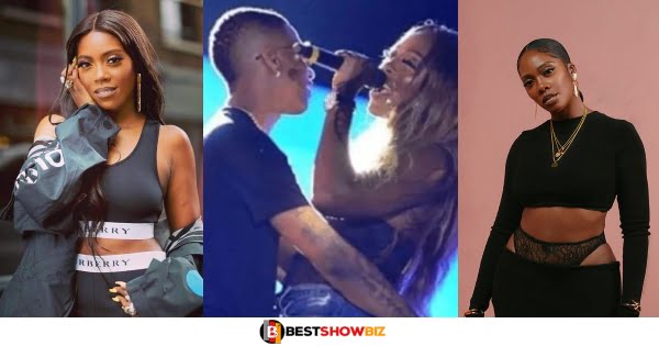 (Video) Tiwa Savage breaks down on stage over her failed relationships - See Reactions
