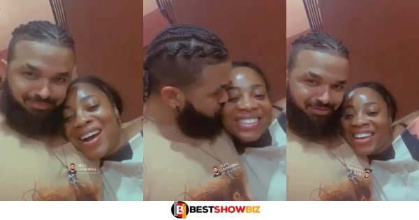 New Video of Sofomaame Moesha Chopping Love with her Foreign Boyfriend Pops Up