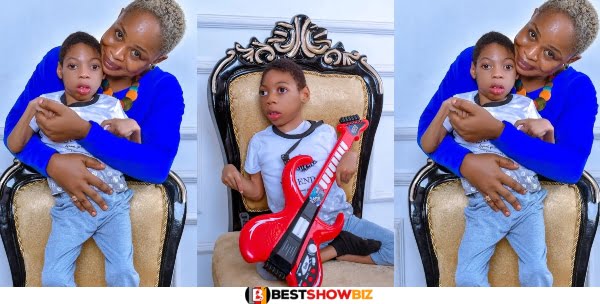 Some people advised me to k!ll my son- Popular Gospel Singer cries over her son's medical health