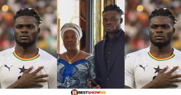 Thomas Partey's Beautiful Mother Surfaces After Black Stars' World Cup Qualification