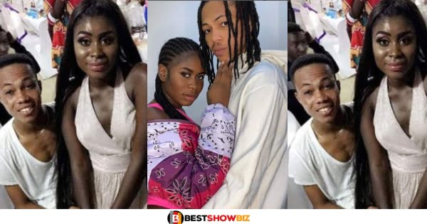 Throwback photos of Yaa Jackson and her boyfriend during SHS