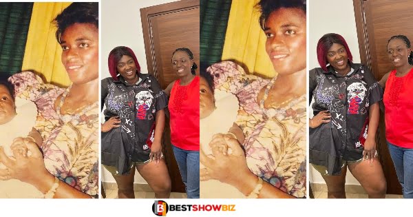 Tracey Boakye's mother is forever young, see throwback and a current photo of her.