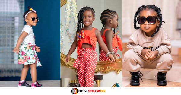 Tracey Boakye’s Daughter Challenges With Daughters Of McBrown And Strongman In New Photos