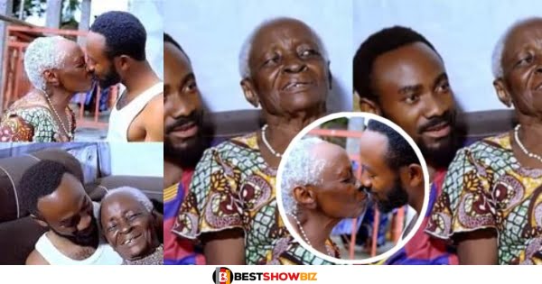 (Video) 25-year-old Guy Set To Marry His 85-year-old Girlfriend