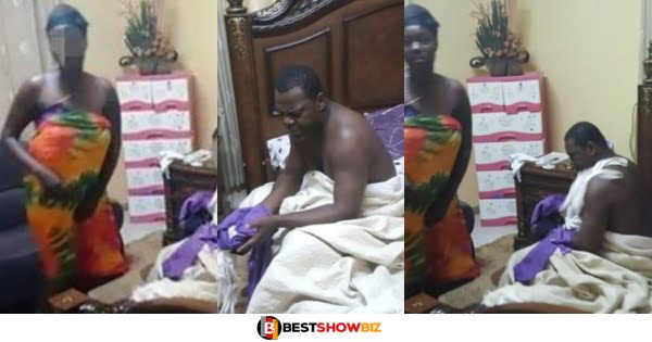 (Video) Church Elder Caught 'Eating' Pastor’s Newly Wedded Wife