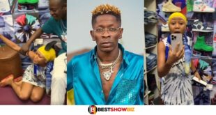 Watch Akuapem Poloo's Hilarious Reaction as Shatta Wale Gifts Her iPhone 13 Pro Max (Video)
