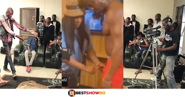 See What An Actress Was Doing To An Actor In The Name Of Acting (VIDEO)