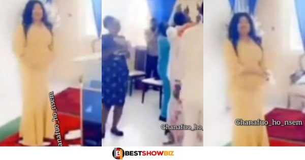 Nana Agradaa spotted using Juju on her church members (video)