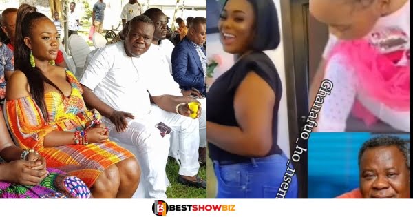 Akua GMB express her love for her ex-husband kwaku Oteng on his birthday (video)