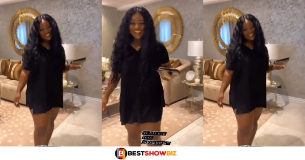 Jackie Appiah is very rich; Check out the interior of her lavish mansion (video)