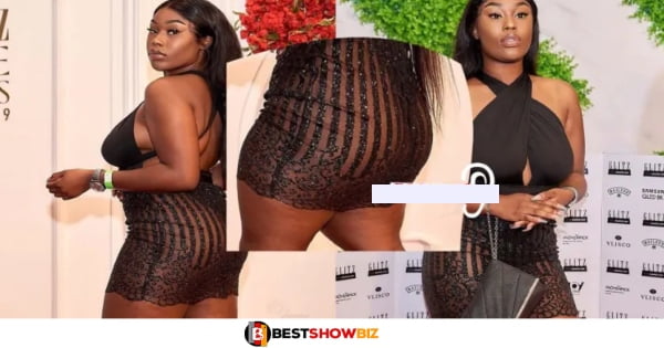 Slay queen musician storms awards event without wearing 'pioto'