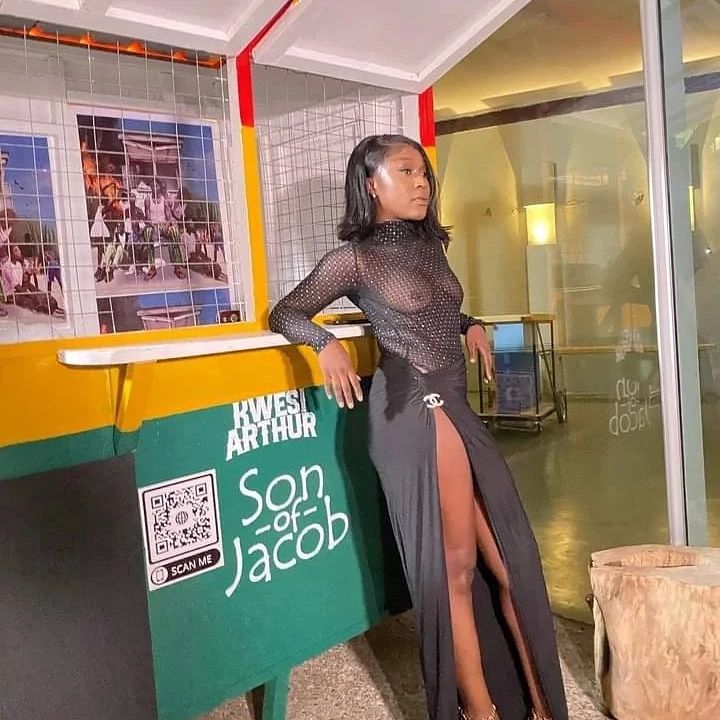 Efia Odo causes stir on social media after wearing this dress to a public event (video + photos)