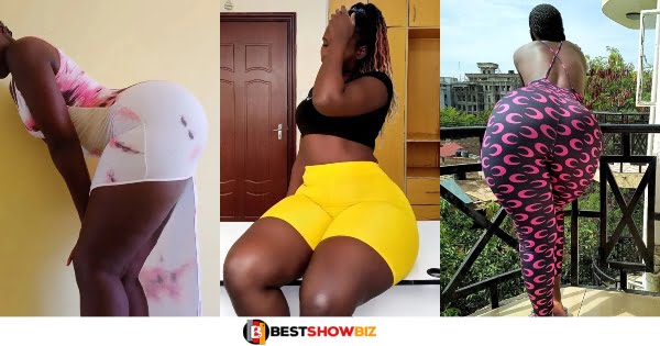 Well-endowed lady causes confusion on Instagram with her latest photos