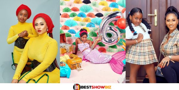 Beautiful Mermaid Photos of Hajia 4Real’s Daughter Surfaces As She Marks Her Birthday