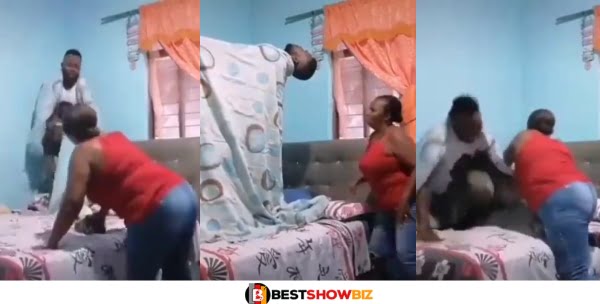 Boy Pranks His Mother on Mothers Day as He Pretends To Hang himself (Video)