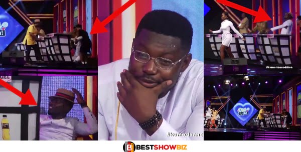 Date Rush: Watch The moment Emmanuel "collapsed" on stage when he was rejected (Video)