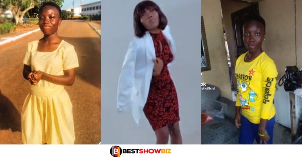 "God has been good to me"- TikTok star Erkuah shares before and after photos of herself.