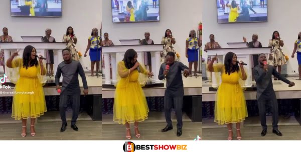 Funny Face Spotted In Church Leading Praises And Worship With Empress Gifty In New Video