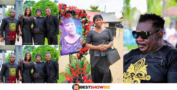Gloria Sarfo's Mother Goes Home: See Photos of Celebrities who storm the funeral