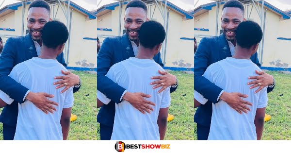 Kofi Adoma Nwanwani shares photo of his 17 years old son on social media for the first time (see photo)