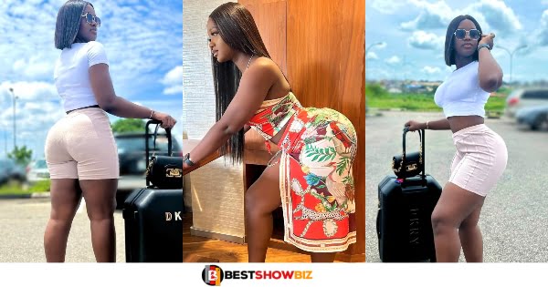 Luchy Donalds Thrills Social Media With Photos Of Her Big Ny@sh On Instagram (See Photos)