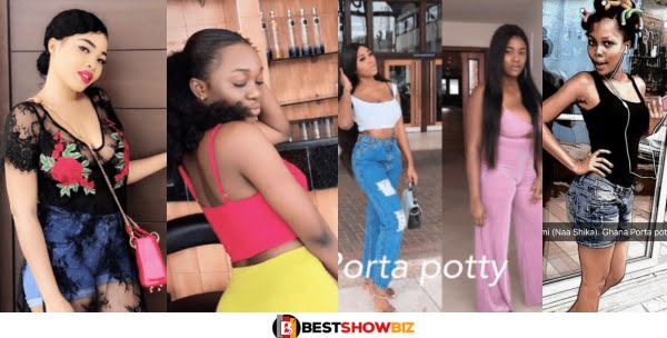 Photos And Names Of Popular Ghanaian Slay Queens Who Go To Dubai To Eat Sh!tt For Money Lẽᾶks