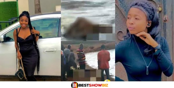 Sad Video Of Nollywood Actress Francisca Choji's Body Seen Floating In Jos Dam
