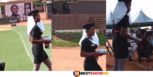 See How These Ladies Were Dressed To Serve At A Funeral (Video)