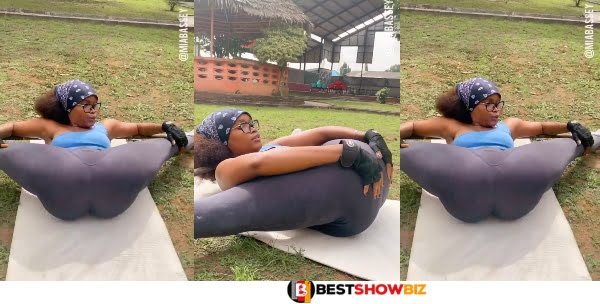 See Reactions As Flexible Lady Shows Off Her Impressive Yoga Moves (Video)