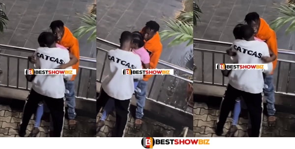 See What These Guys Were Spotted Doing To A Lady (Video)