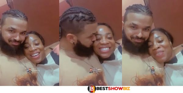 Sofomaame Moesha Boduong spotted cʋddliŋg mystery man in new Video